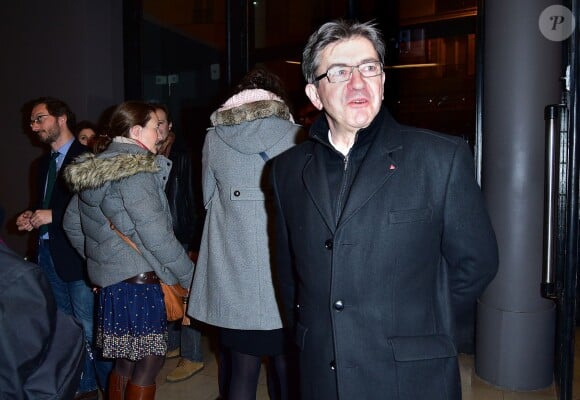 Jean-Luc Mélenchon - Photocall de la série de Canal+ "Baron Noir" à la Maison de la Mutualité à Paris le 27 janvier 2016. © Giancarlo Gorassini