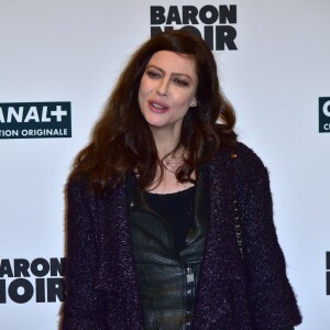 Anna Mouglalis - Photocall de la série de Canal+ "Baron Noir" à la Maison de la Mutualité à Paris le 27 janvier 2016. © Giancarlo Gorassini