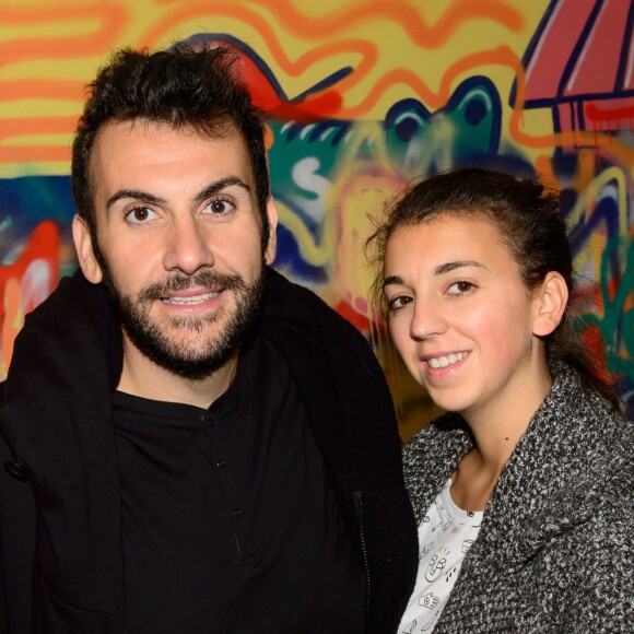 Exclusif - Laurent Ournac et sa femme Ludivine - Croco Kids Party Lacoste au Pavillon Puebla à Paris le 16 septembre 2015.