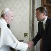Leonardo DiCaprio a rencontre le pape François au Vatican le 28 janvier 2016. Ils ont notamment parlé écologie.