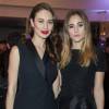 Olga Kurylenko et Suki Waterhouse - Dîner de la mode 2016 pour le Sidaction au pavillon d'Armenonville à Paris, le 28 janvier 2016. © Olivier Borde/Bestimage