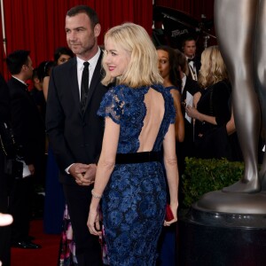 Liev Schreiber et Naomi Watts assistent aux 22e Screen Actors Guild Awards au Shrine Auditorium. Los Angeles, le 30 janvier 2016.