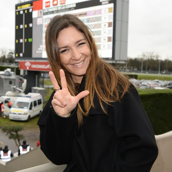 Emmanuelle Boidron - 95e édition du Prix d'Amérique Opodo à l'Hippodrome de Paris-Vincennes, le 31 janvier 2016. © Guirec Coadic/Bestimage