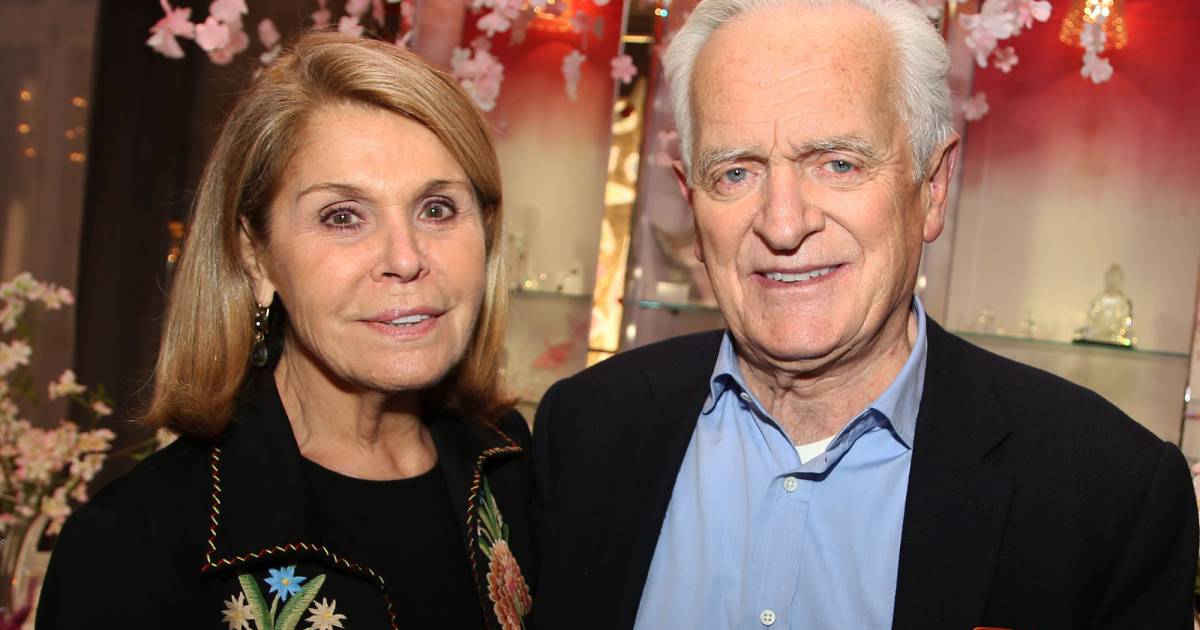 Exclusif Philippe Labro et sa femme Françoise Coulon Soirée Baccarat Wedding in Colour à