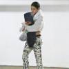 Vanessa Hudgens et son petit-ami Austin Butler à la sortie de leur cours de gym à Studio City, le 1er février 2016.