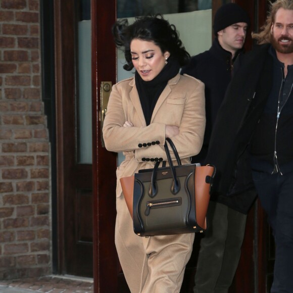 Vanessa Hudgens à New York le 19 janvier 2016.