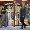 Vanessa Hudgens et son compagnon Austin Butler sortent déjeuner à West Hollywood le 24 octobre 2015.