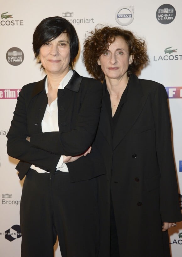 Catherine Corsini et Elisabeth Perez - 23e cérémonie des Trophées du Film Français au palais Brongniart à Paris, le 2 février 2016. © Guirec Coadic/Bestimage