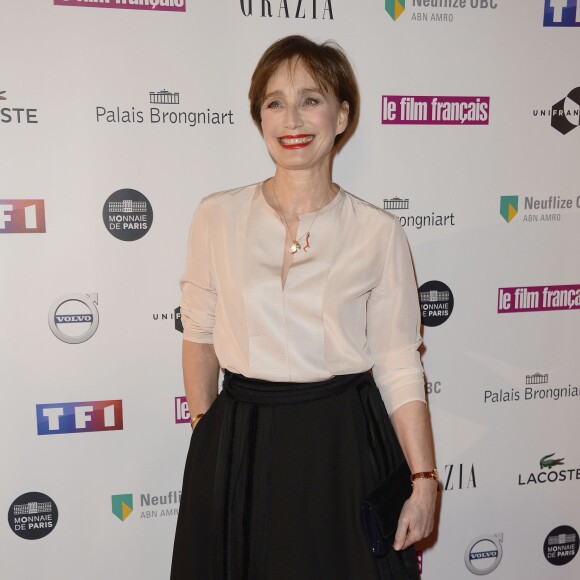 Kristin Scott Thomas - 23e cérémonie des Trophées du Film Français au palais Brongniart à Paris, le 2 février 2016. © Guirec Coadic/Bestimage