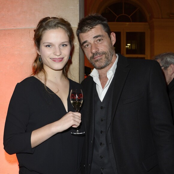 Margaux Châtelier et Thierry Neuvic - 23e cérémonie des Trophées du Film Français au palais Brongniart à Paris, le 2 février 2016. © Guirec Coadic/Bestimage