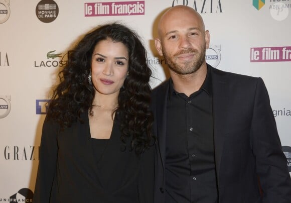 Sabrina Ouazani et Franck Gastambide - 23e cérémonie des Trophées du Film Français au palais Brongniart à Paris, le 2 février 2016. © Guirec Coadic/Bestimage