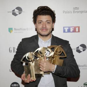 Kev Adams - 23e cérémonie des Trophées du Film Français au palais Brongniart à Paris, le 2 février 2016.