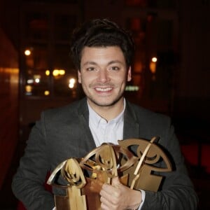 Kev Adams - 23e cérémonie des Trophées du Film Français au palais Brongniart à Paris, le 2 février 2016.
