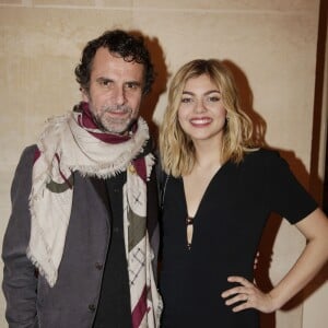 Eric Lartigau et Louane Emera - 23e cérémonie des Trophées du Film Français au palais Brongniart à Paris, le 2 février 2016.