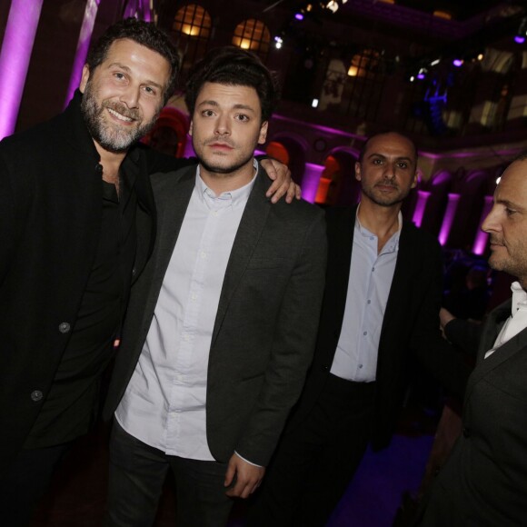 Arthur Benzaquen et Kev Adams - 23e cérémonie des Trophées du Film Français au palais Brongniart à Paris, le 2 février 2016.