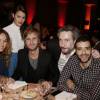 Elodie Fontan, Alice David, Philippe Lacheau, Vincent Desagnat et Tarek Boudali - 23e cérémonie des Trophées du Film Français au palais Brongniart à Paris, le 2 février 2016.