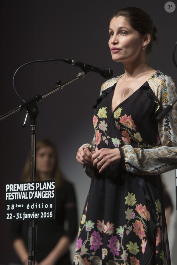 Laetitia Casta, actrice réalisatrice, vice-présidente du jury Long Métrage du festival "Premiers Plans" d'Angers. Le 30 janvier 2016 © Nicolas Desvignes / Bestimage