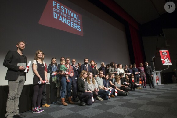 Lauréats et jurys du festival "Premiers Plans" d'Angers. Le 30 janvier 2016 © Nicolas Desvignes / Bestimage
