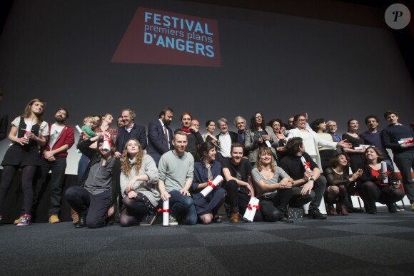 Lauréats et jurys du festival "Premiers Plans" d'Angers. Le 30 janvier 2016 © Nicolas Desvignes / Bestimage