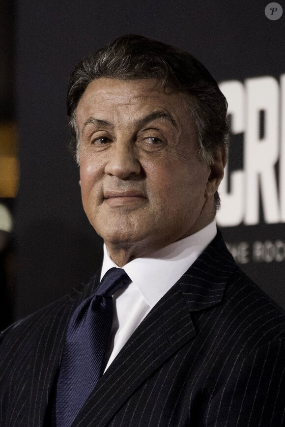 Sylvester Stallone - Avant-première du film "Creed" à Londres, le 12 janvier 2016.