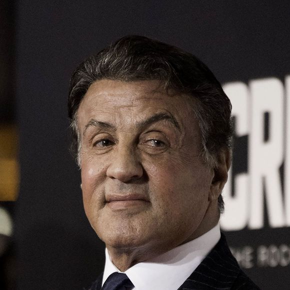 Sylvester Stallone - Avant-première du film "Creed" à Londres, le 12 janvier 2016.