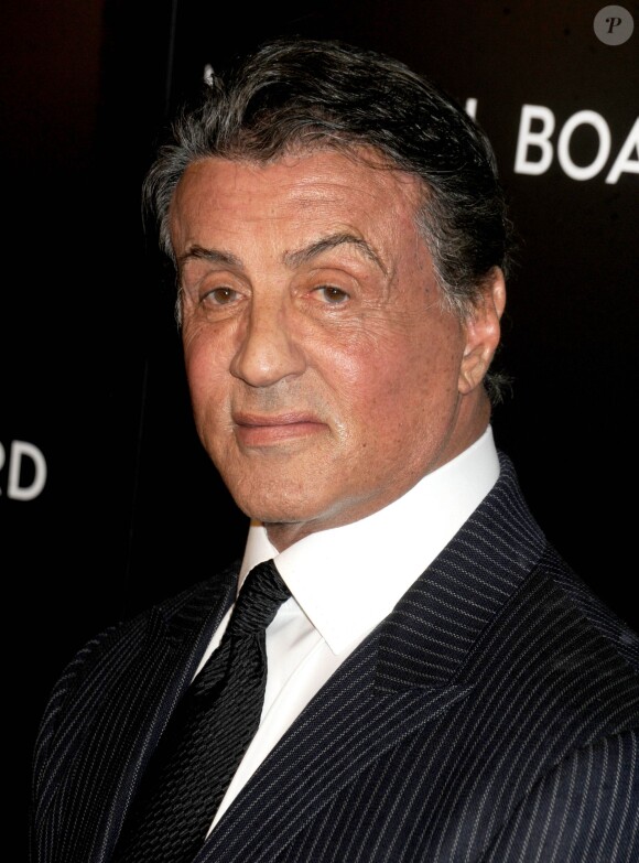 Sylvester Stallone - People au National Board of review gala 2015 à New York le 5 janvier 2015.