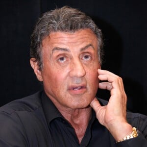 Sylvester Stallone en conférence de presse pour le film "Creed" à l'hôtel Ritz Carlton de Philadelphie le 6 novembre 2015.