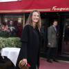 Camille Cottin - Arrivées au déjeuner des nommés aux César 2016 au Fouquet's à Paris, le 6 février 2016. ©Lionel Urman/Bestimage