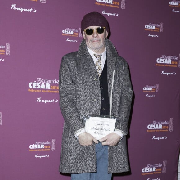 Jacques Audiard nommé pour le César de la meilleure réalisation "Dheepan" - Déjeuner des nommés aux César 2016 au Fouquet's à Paris, le 6 février 2016. ©Olivier Borde/Bestimage