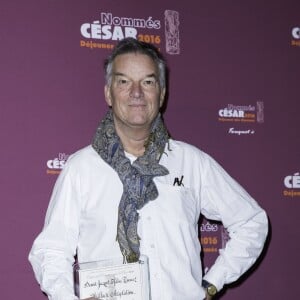 Benoît Jacquot nommé pour le César de la meilleure adaptation pour "Journal d'une femme chambre" - Déjeuner des nommés aux César 2016 au Fouquet's à Paris, le 6 février 2016. ©Olivier Borde/Bestimage