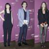 Florence Foresti, Raphaël et Camille Cottin - Déjeuner des nommés aux César 2016 au Fouquet's à Paris, le 6 février 2016. ©Olivier Borde/Bestimage