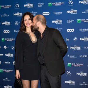 Helena Noguerra et son compagnon Fabrice Du Welz - 6ème édition des prix Magritte du cinéma à Bruxelles en Belgique le 6 février 2016.