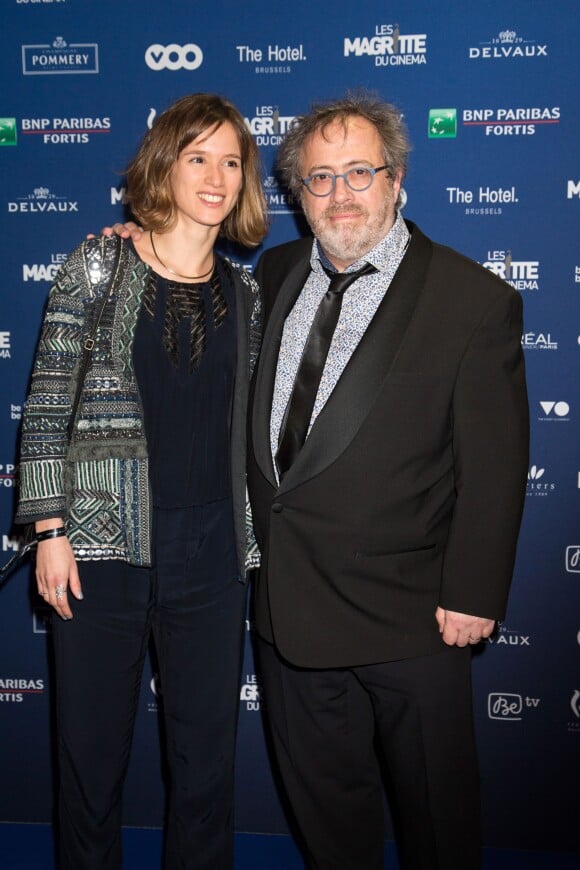 Jaco Van Dormael et sa fille - 6ème édition des prix Magritte du cinéma à Bruxelles en Belgique le 6 février 2016.