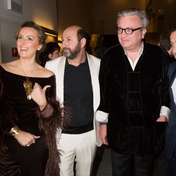 La princesse Claire de Belgique, Kad Merad, le prince Laurent de Belgique et Dany Boon - 6ème édition des prix Magritte du cinéma à Bruxelles en Belgique le 6 février 2016.
