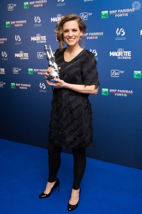 Veerle Baetens (Meilleure actrice) - 6ème édition des prix Magritte du cinéma à Bruxelles en Belgique le 6 février 2016.