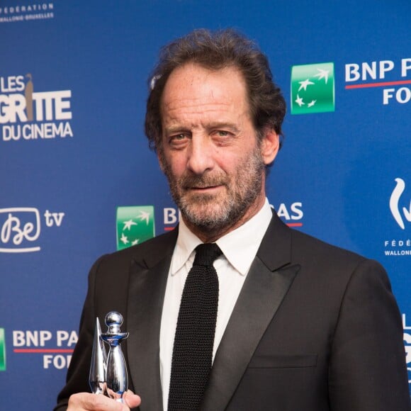 Vincent Lindon, Magritte d'honneur - 6ème édition des prix Magritte du cinéma à Bruxelles en Belgique le 6 février 2016.