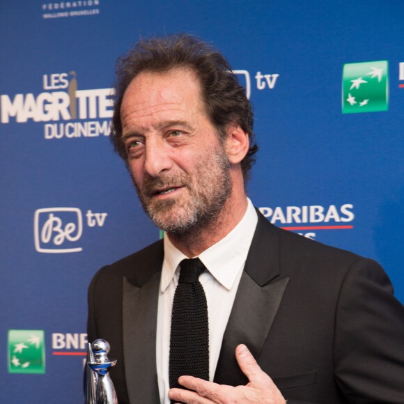 Vincent Lindon, Magritte d'honneur - 6ème édition des prix Magritte du cinéma à Bruxelles en Belgique le 6 février 2016.