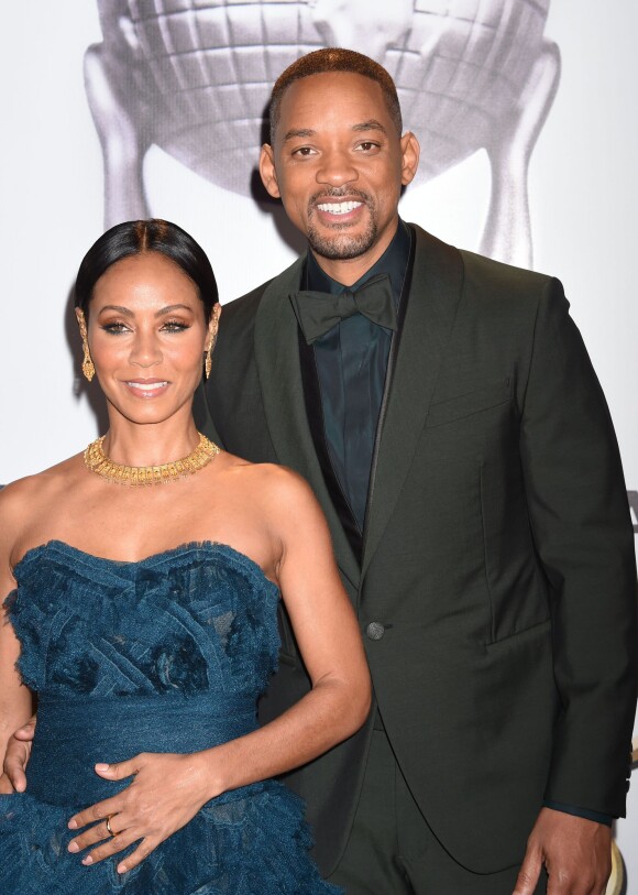 Will Smith et sa femme Jada Pinkett Smith lors des 47e "NAACP Image Awards" à Pasadena le 5 février 2016.