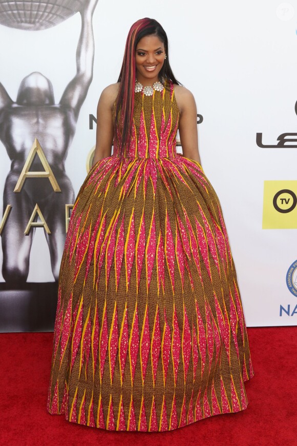 Nzingha Stewart lors des 47e "NAACP Image Awards" à Pasadena le 5 février 2016.