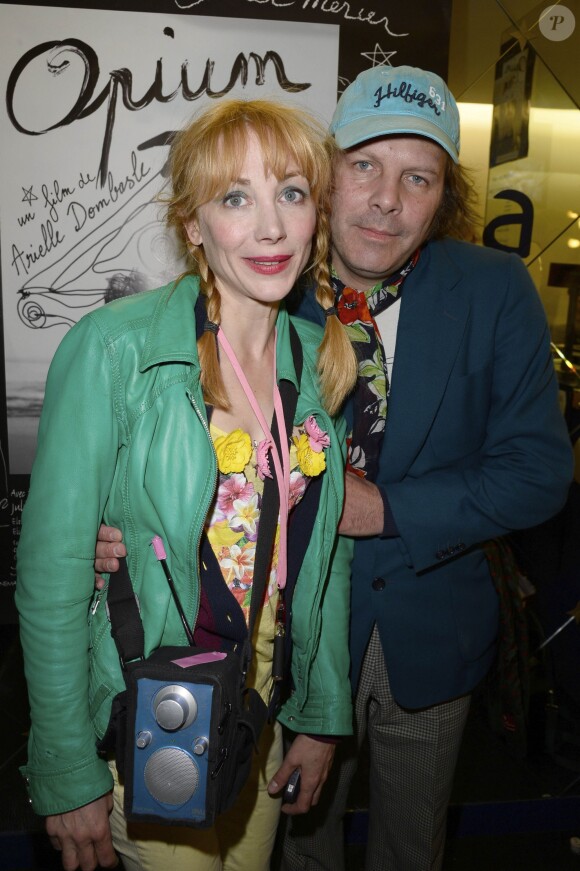 Julie Depardieu et Philippe Katerine à Paris le 27 septembre 2013
