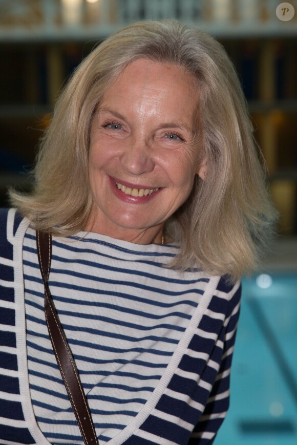 Marie Christine Adam, à la piscine Molitor à Paris, le 9 juillet 2014.