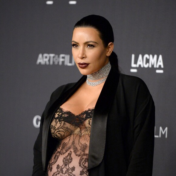 Kim Kardashian au gala "Art+Film" du LACMA 2015 à Los Angeles. Le 7 novembre 2015.