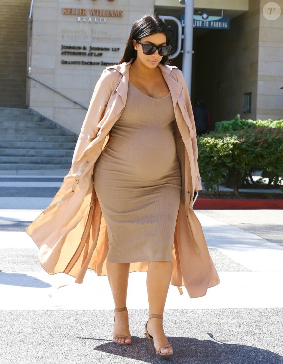 Kim Kardashian à Beverly Hills, le 22 octobre 2015.