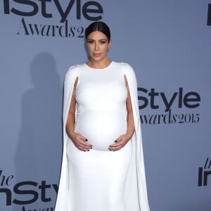 Kim Kardashian aux InStyle Awards2015 à Los Angeles. Le 26 octobre 2015.