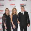 David O. Russell, Joy Mangano, Diane Ladd lors des Movies For Grownups Awards à Los Angeles, le 8 février 2016.