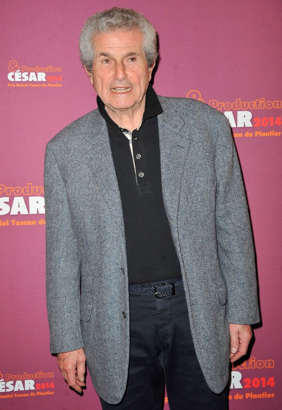 Claude Lelouch - Dîner des producteurs et remise du prix "Daniel Toscan du Plantier" au Four Seasons Hotel George V à Paris le 24 février 2014