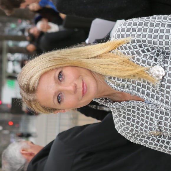 Gwyneth Paltrow - Arrivées au défilé de mode Haute-Couture "Chanel", collection printemps-été 2016, à Paris. Le 26 janvier 2016