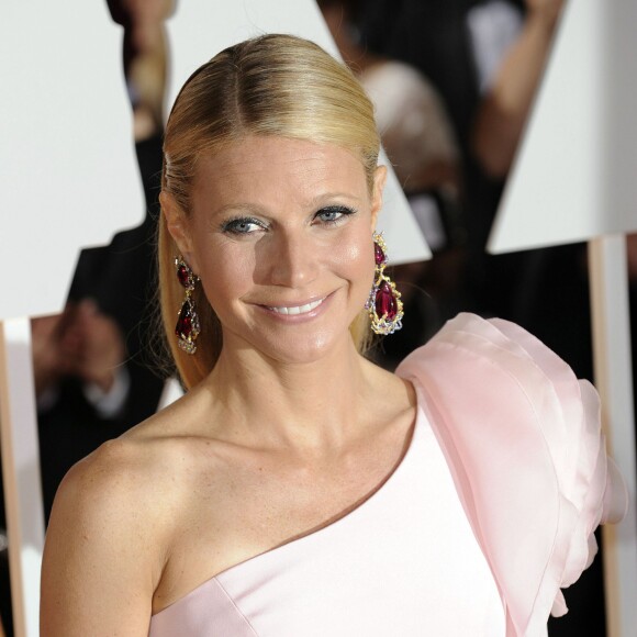 Gwyneth Paltrow - People à la 87e cérémonie des Oscars à Hollywood, le 22 février 2015.