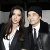 Jean-Luc Delarue et Anissa à Paris, le 21 janvier 2012.