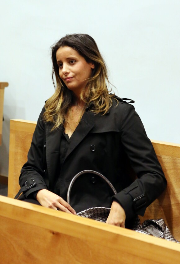 Sarah, la soeur d'Anissa Delarue au tribunal correctionnel de Nanterre, le 5 novembre 2013.